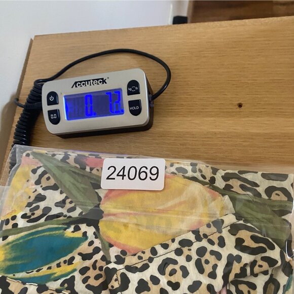 Multiples Top Womens Large Ivory Multi Animal Floral Button Collar Long Sleeve - Picture 9 of 9